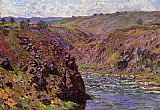 Claude Monet Valley of the Creuse Sunlight Effect painting